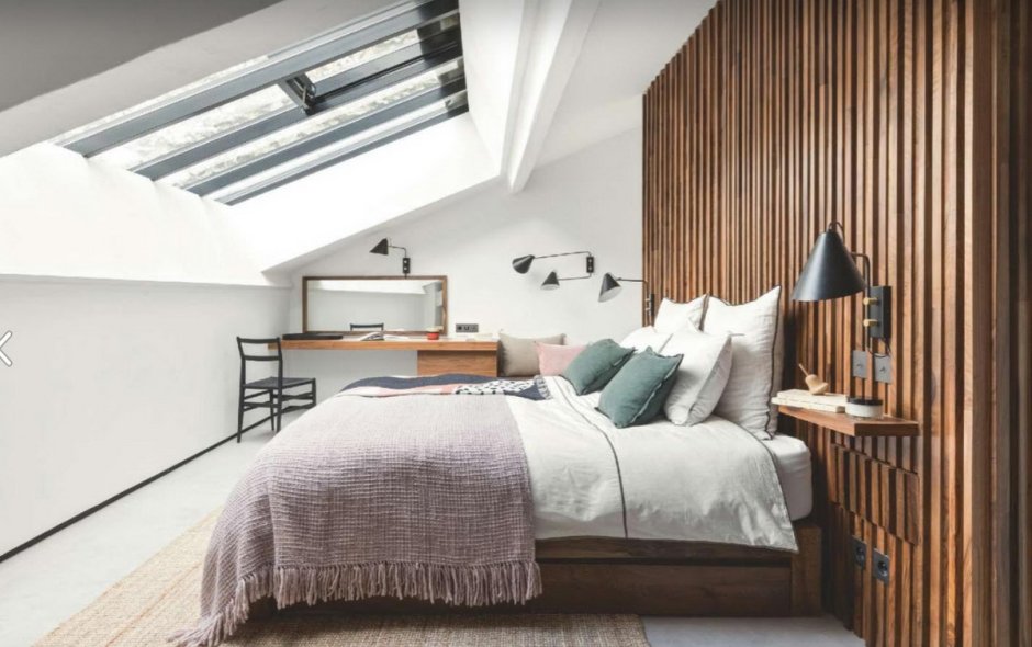 Второй этаж 70м2 мансарда