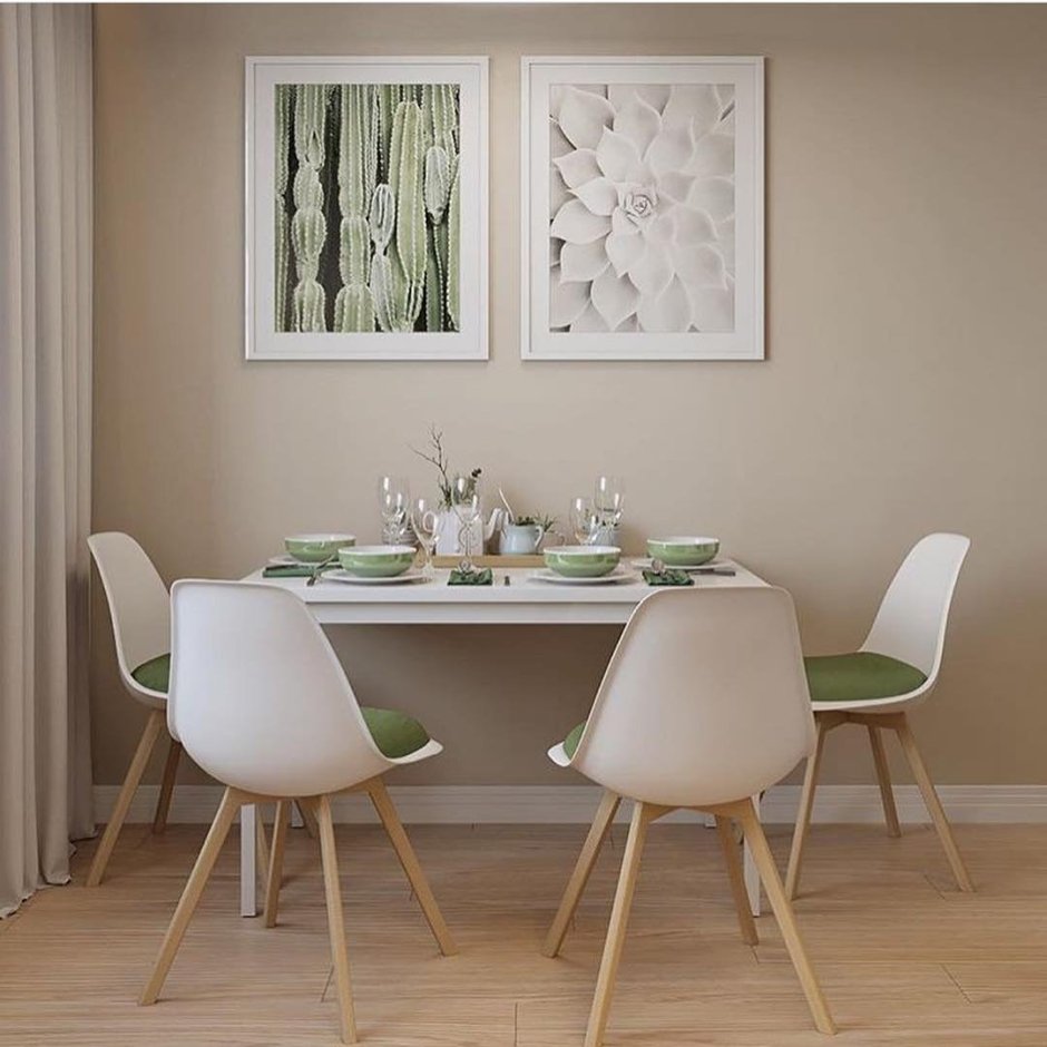 Кухни в постель них тонах