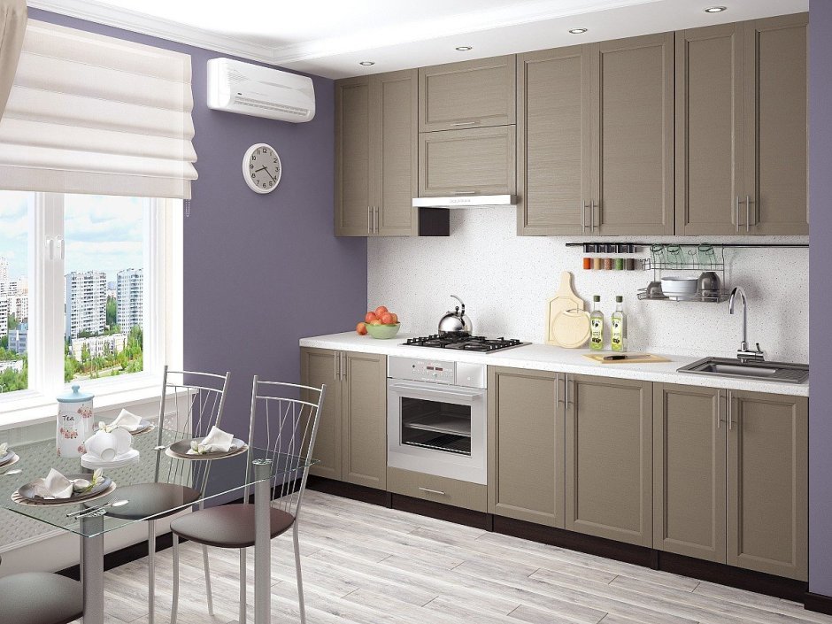 Кухня Сканди Cappuccino Softwood