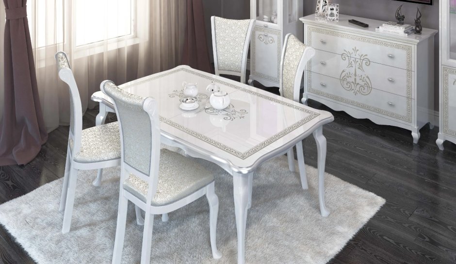 Стол роза беж Интердизайн 37.801