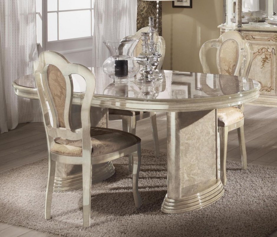 Стол роза беж Интердизайн