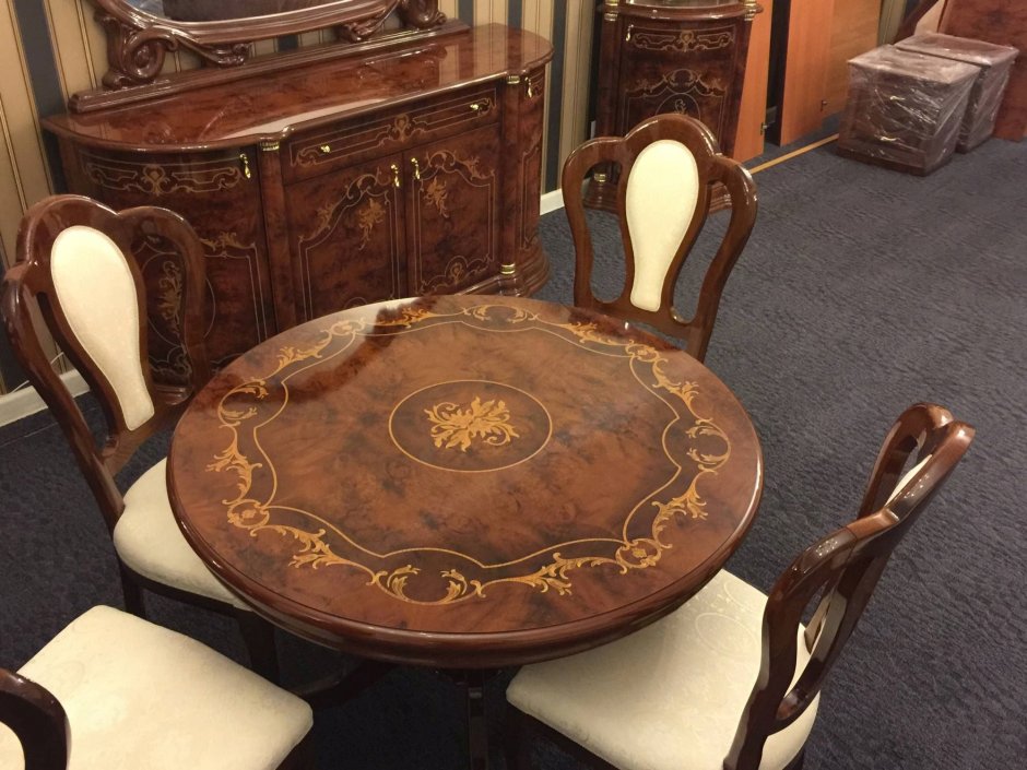 Стол роза беж Интердизайн 37.801