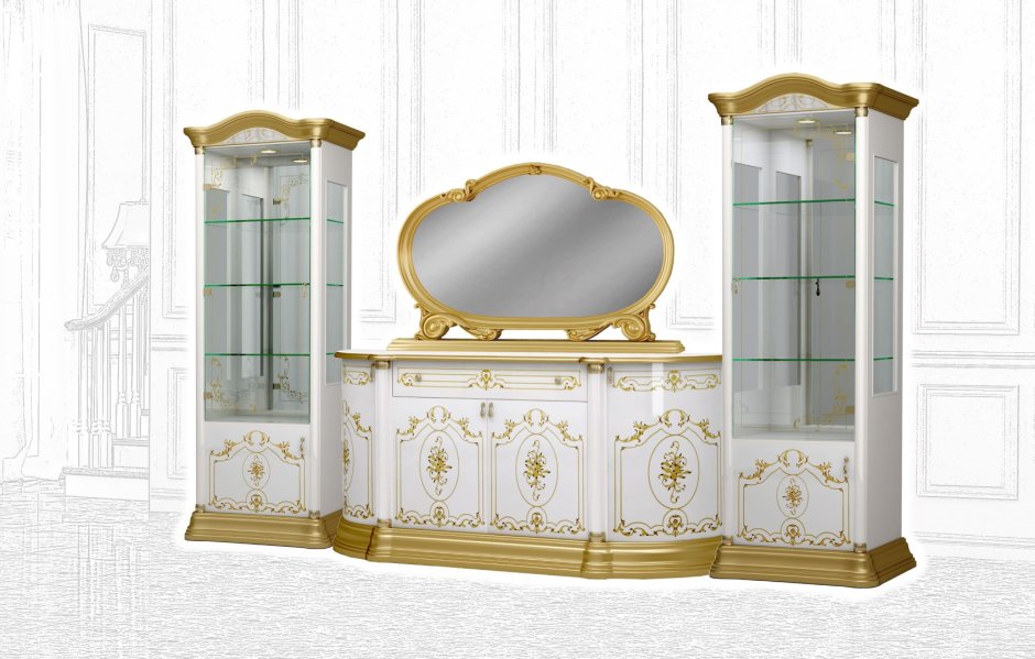 Интердизайн мебель гостиная роза