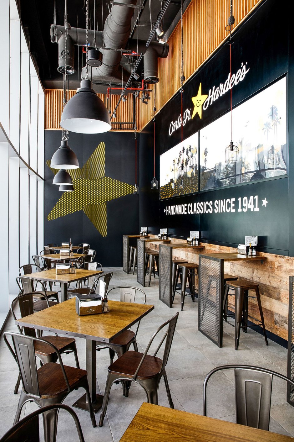 Кафе в стиле милитари