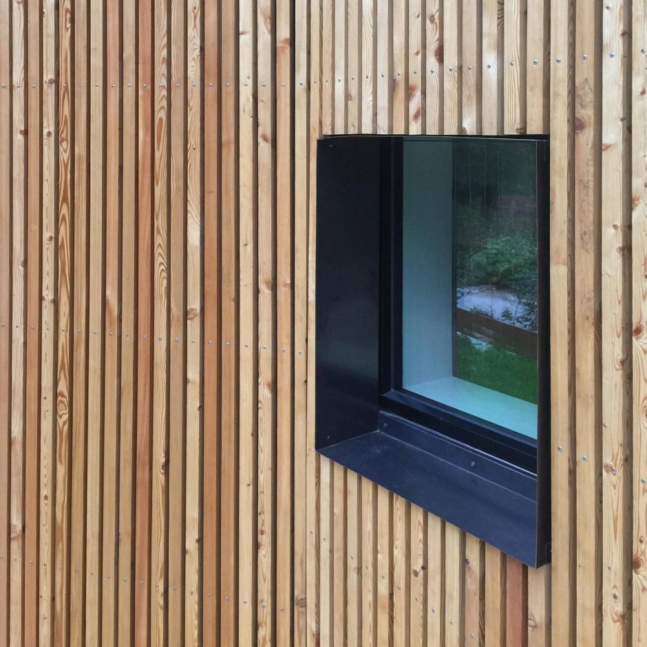 Реечный фасад минидом