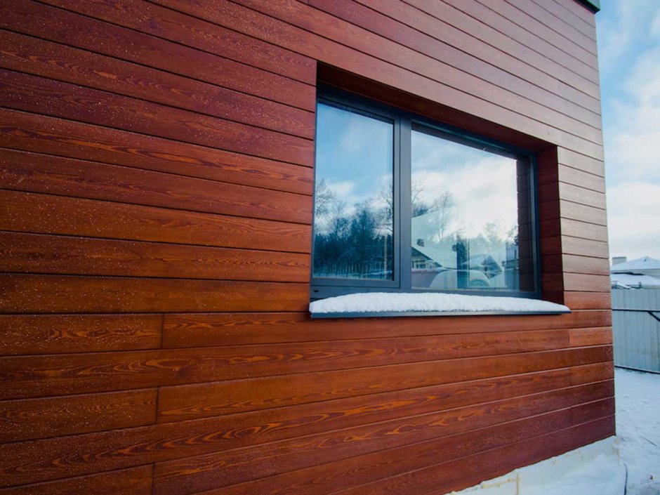 Планкен фасадный лиственница