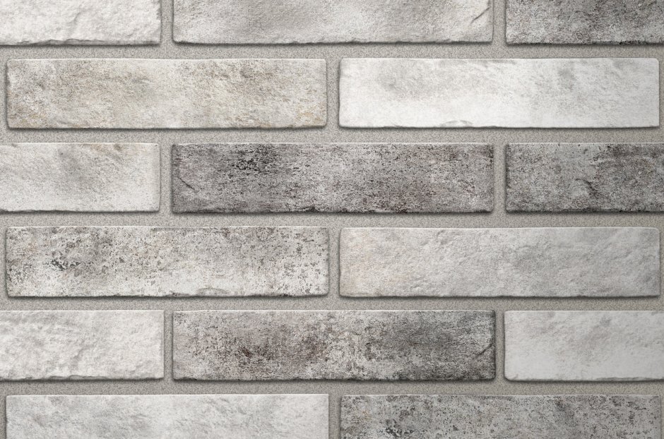 Плитка фасадная Brickstyle 250х60 Seven Tones серая