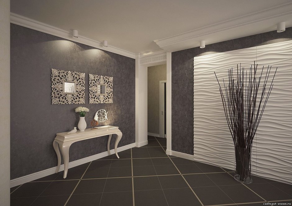 Цветочный орнамент в интерьере