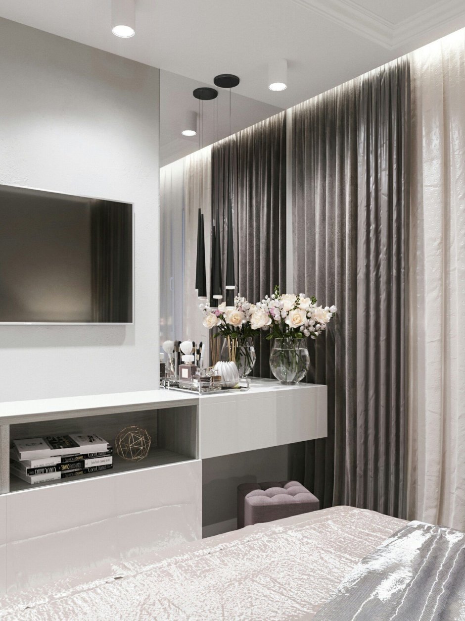 Гостиная с туалетным столиком