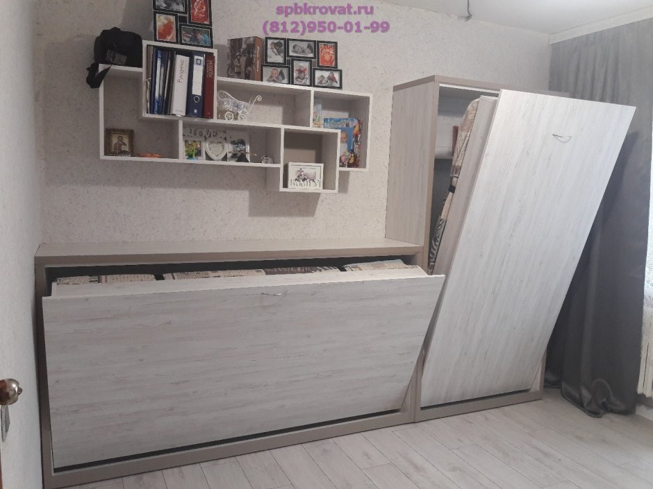 Трансформер откидная детская кровать комод трансформер рф505()