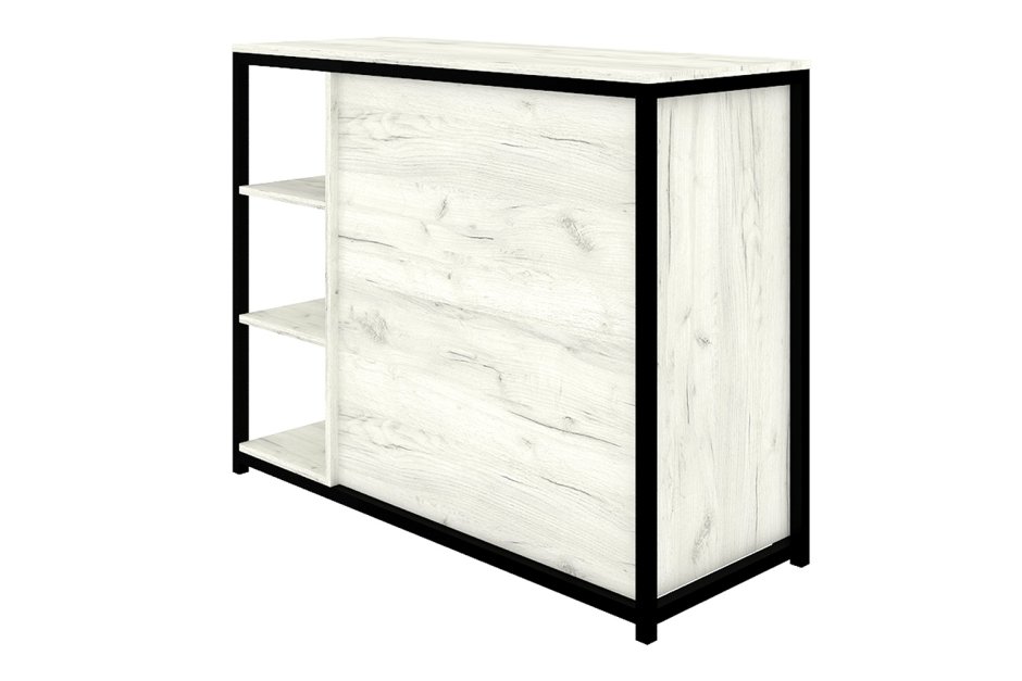 Лофт комод с 4 ящиками и 1 дверцей хофф