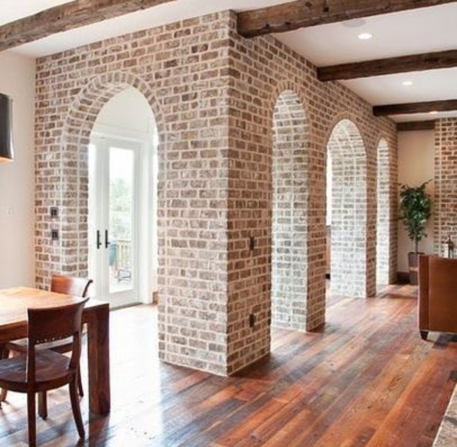 Декоративный камень в интерьере