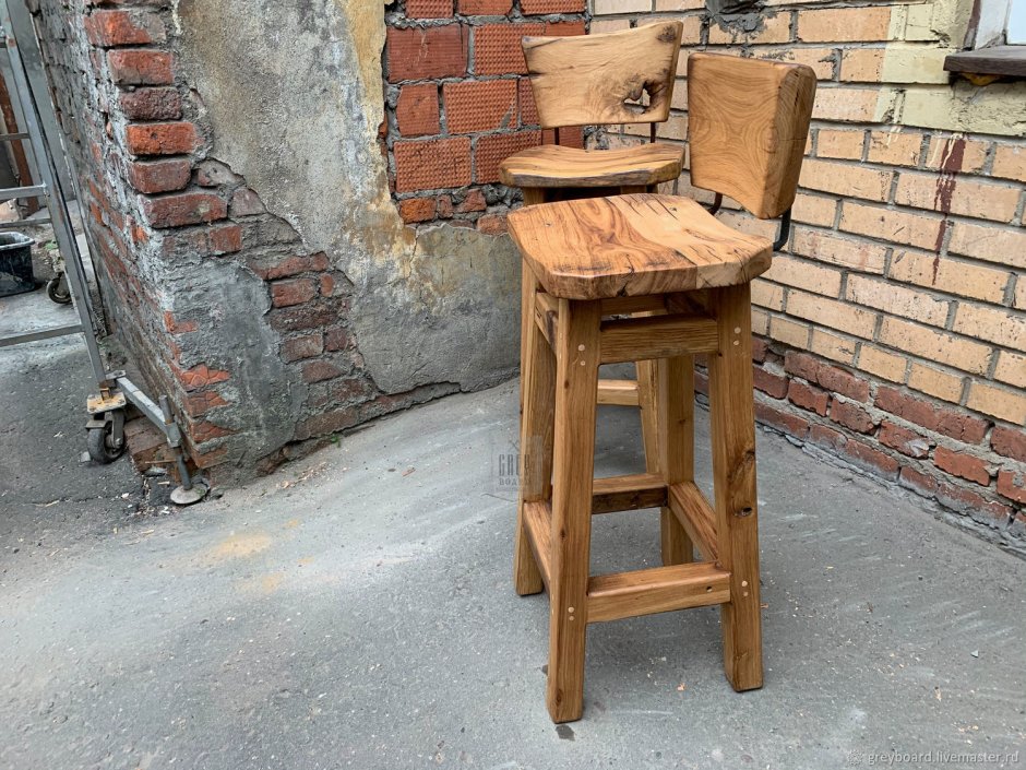 Стул барный Мальборк Вуди лофт