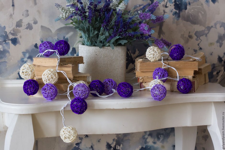 Декоративные шары для интерьера