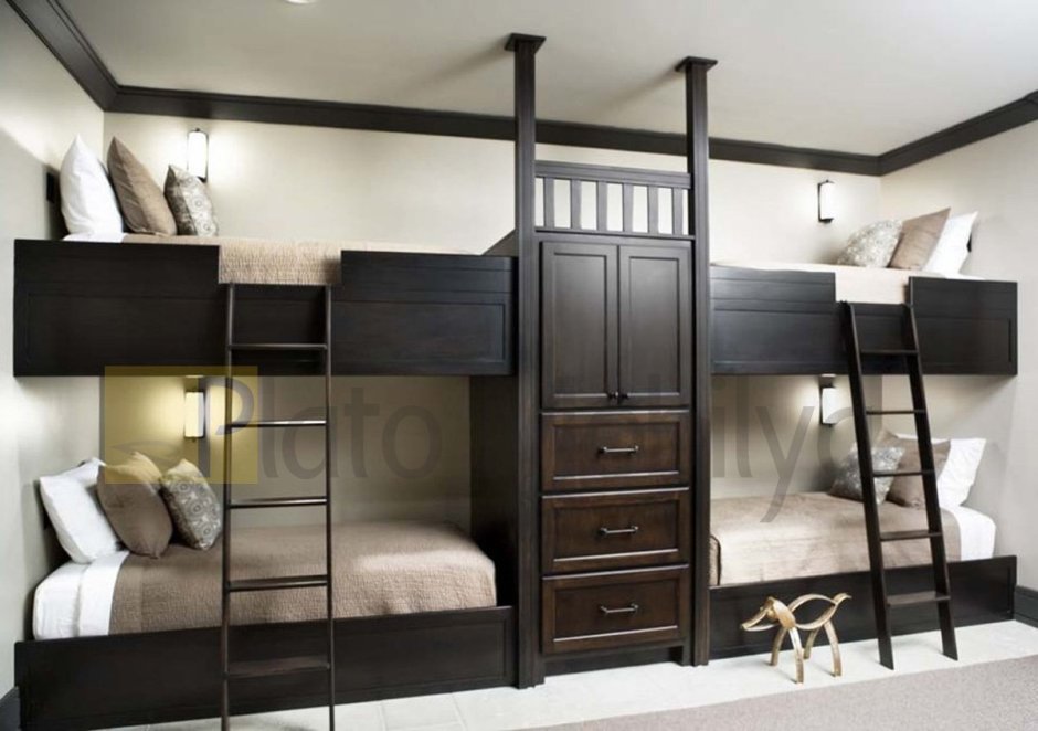 Кровать для 4 детей