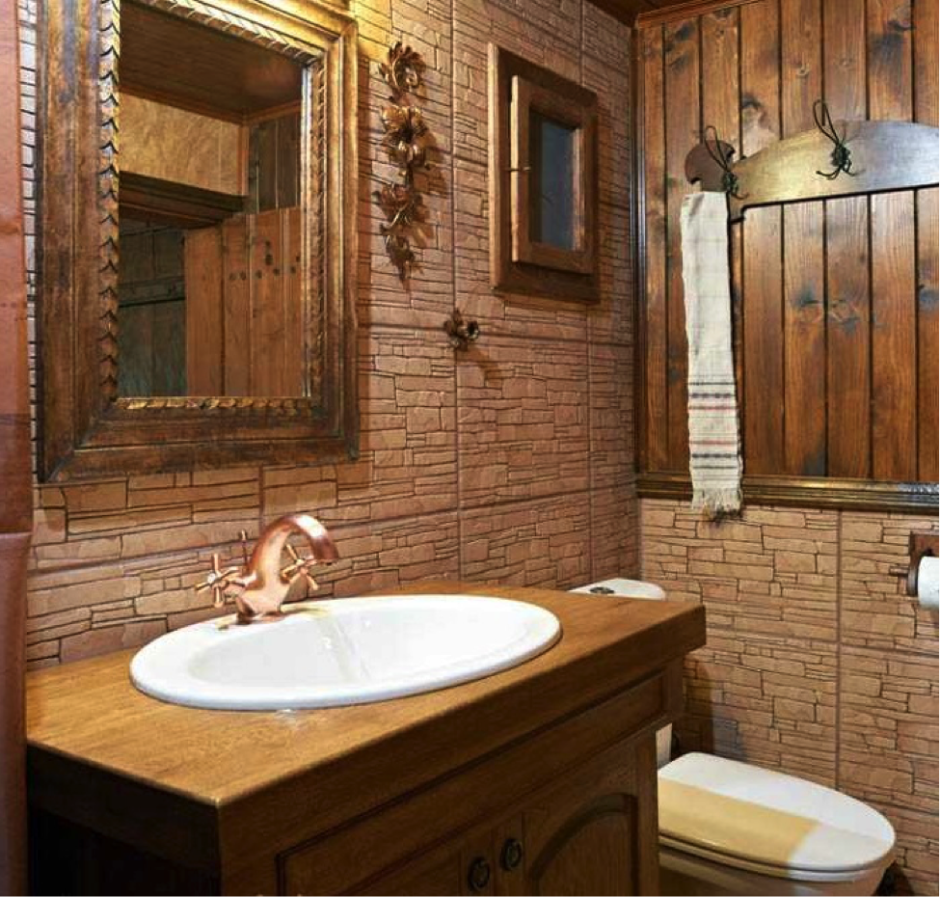 Ванная комната в частном доме