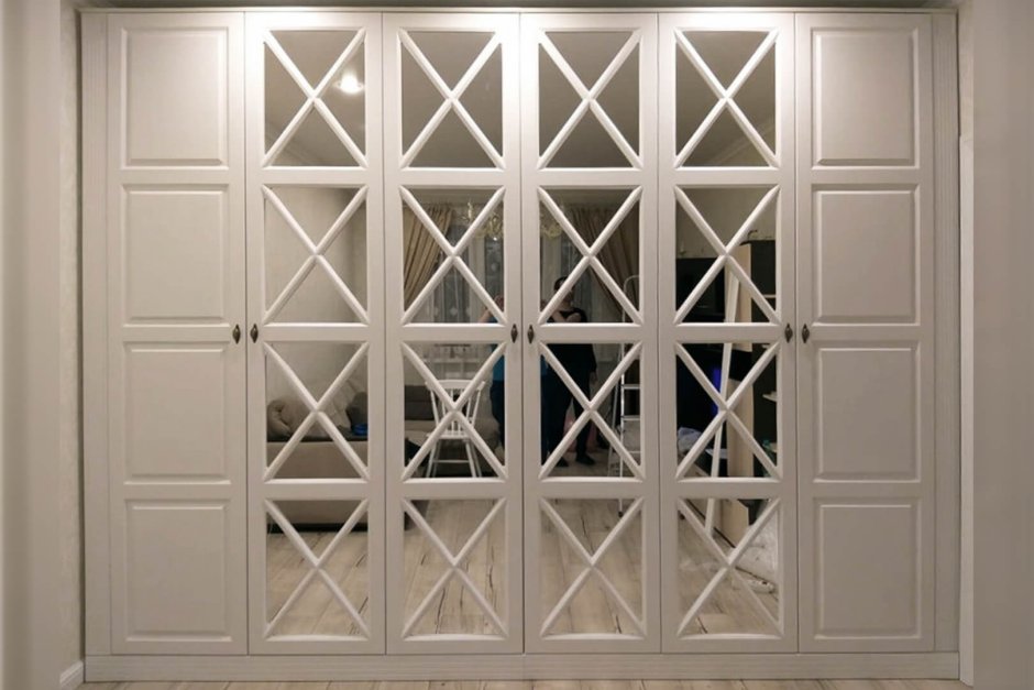 Встроенный шкаф Прованс