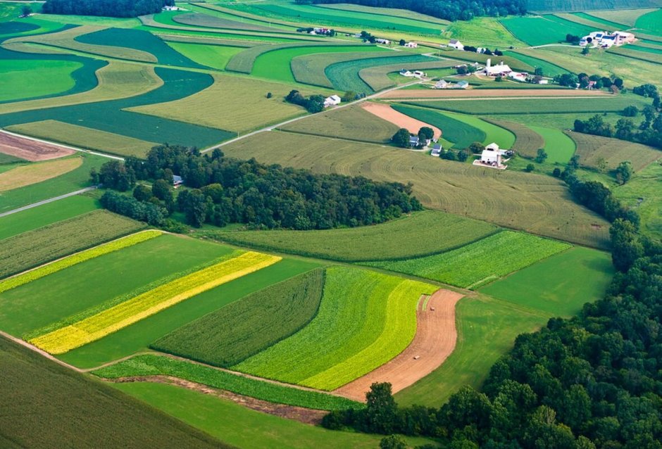 Антропогенные ландшафты России