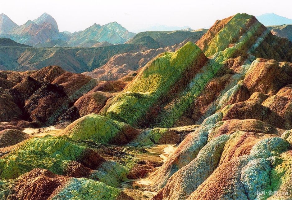 Ландшафт Дэнксия (Danxia landform), Китай