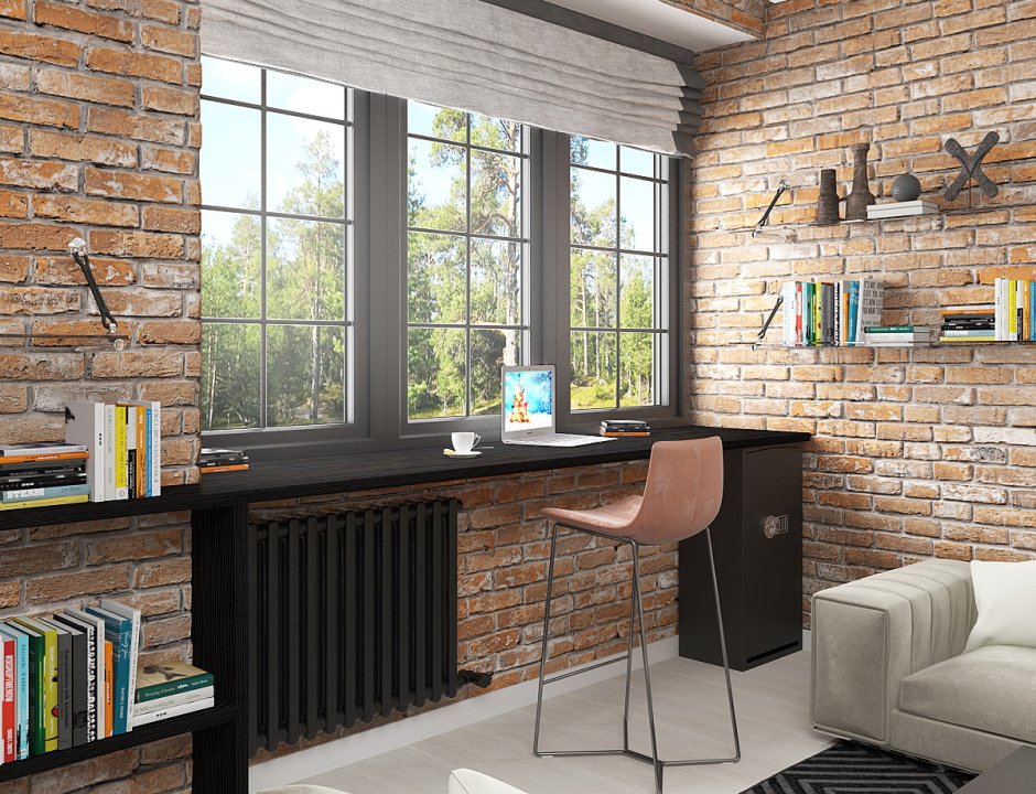 Радиаторы отопления в стиле Сканди