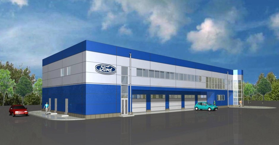 Автосервис здание