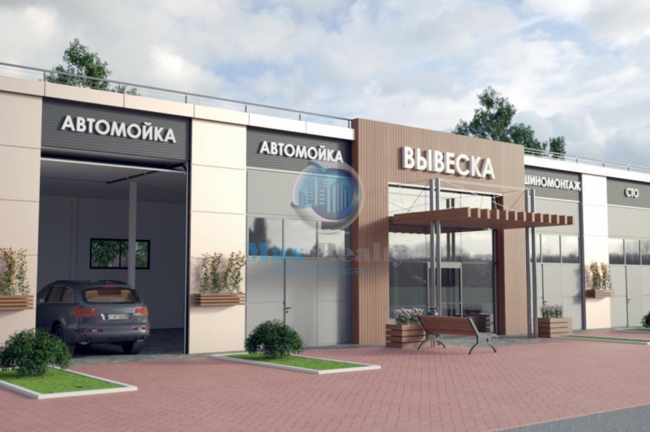 Фасады автомоек