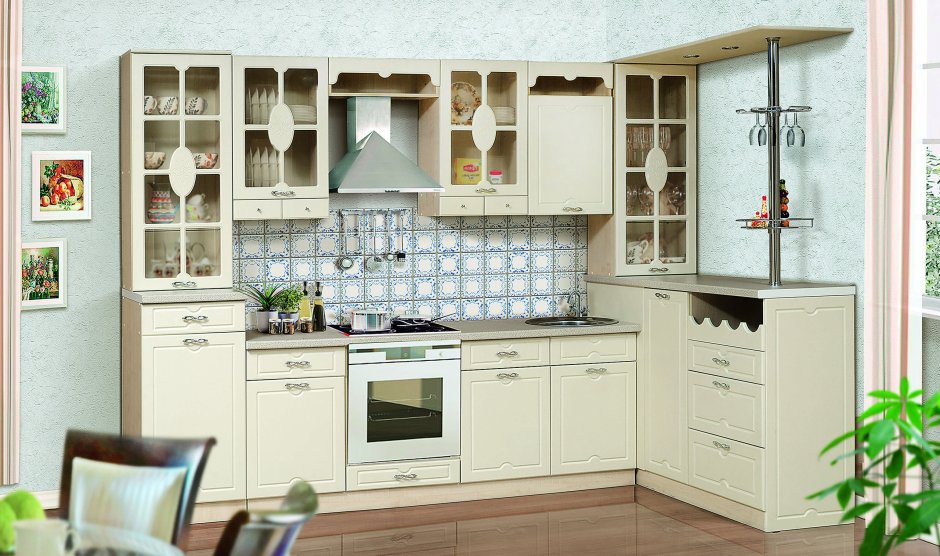 Угловой буфет для кухни