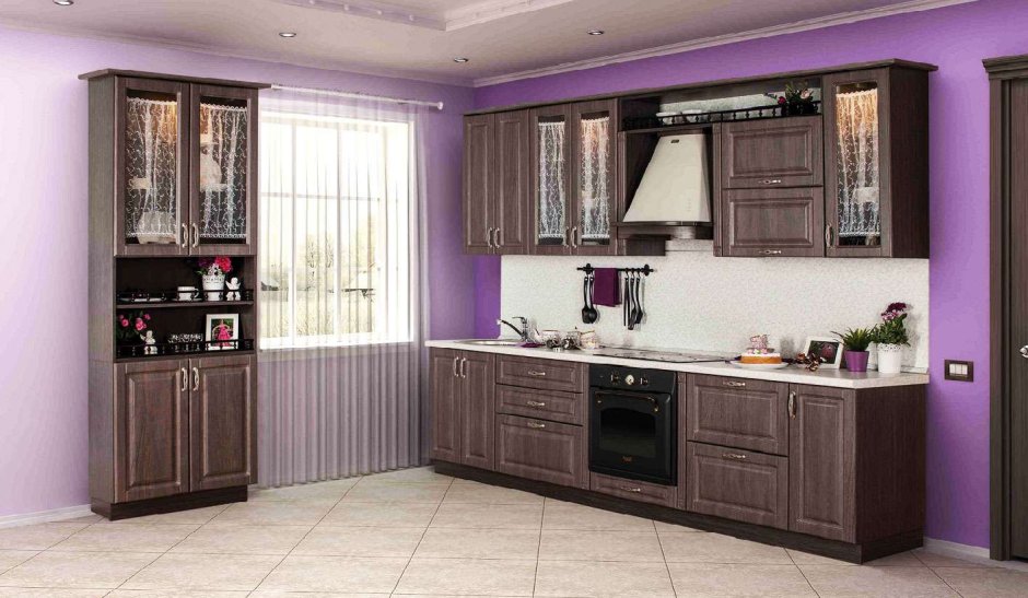 Кухня роза декапе