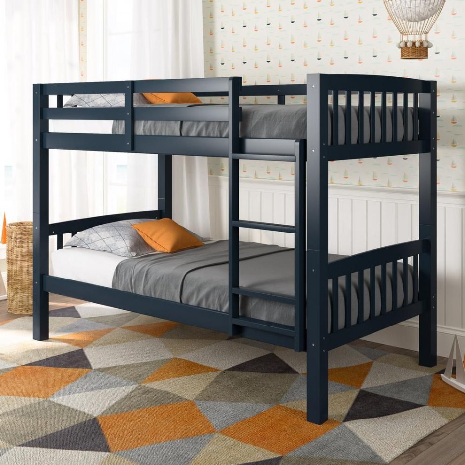 Двухъярусная кровать Twin/Full Bunkbed (Metal)