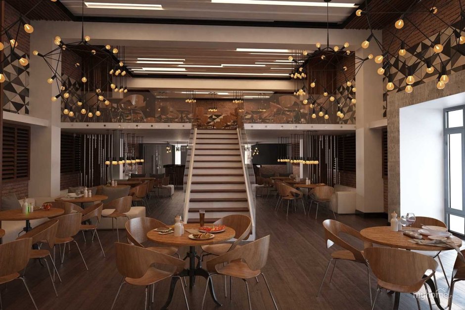 Интерьеры кафе и ресторанов