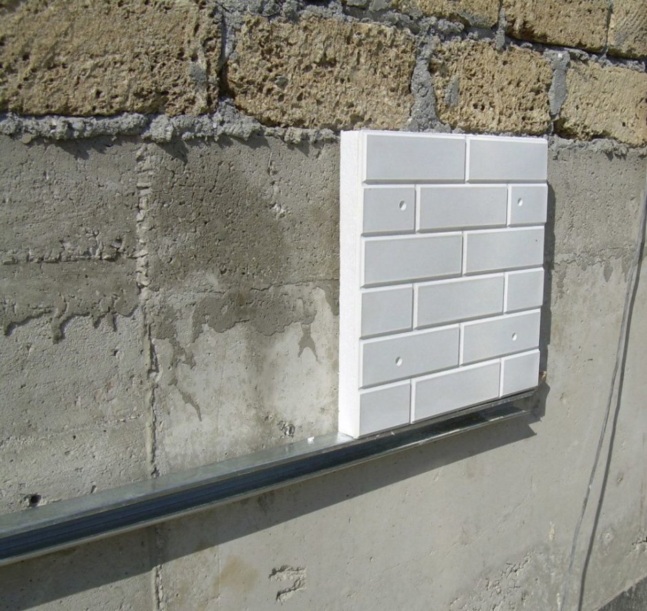 Оштукатуренный фасад