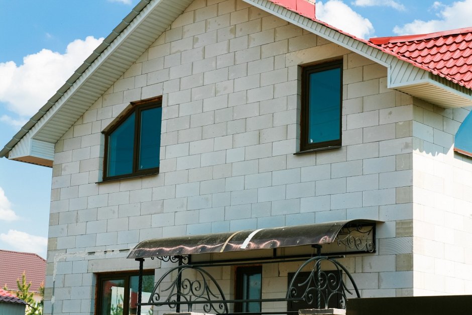 Плитка фасадная белая текстура