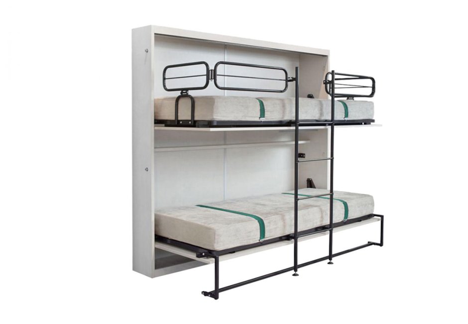 Кровать двухъярусная с рундуком 2000*700мм