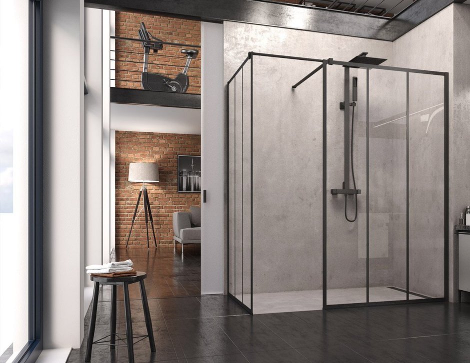 Душевая лофт 5м2 Kludi