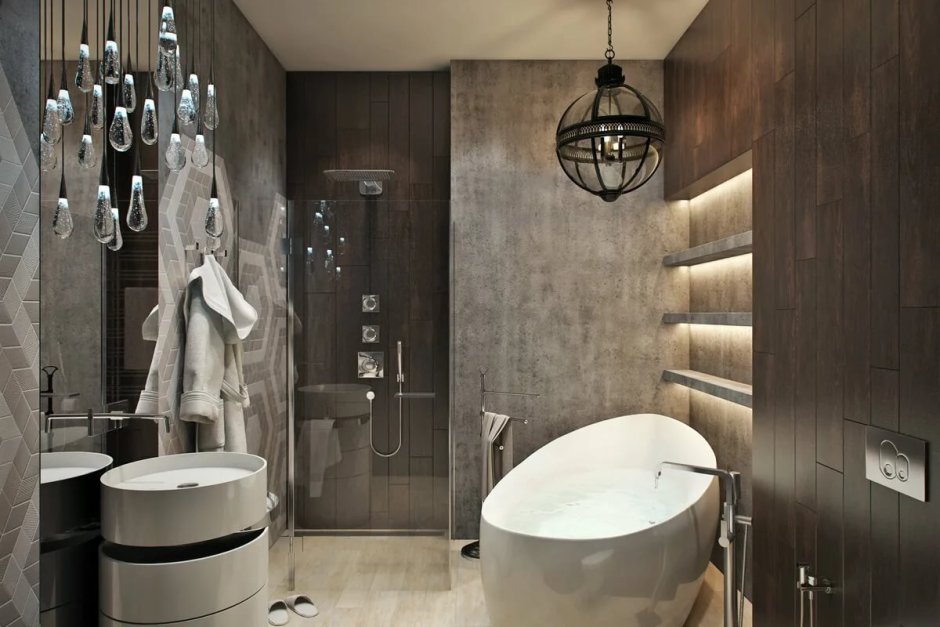 Душевые перегородки лофт