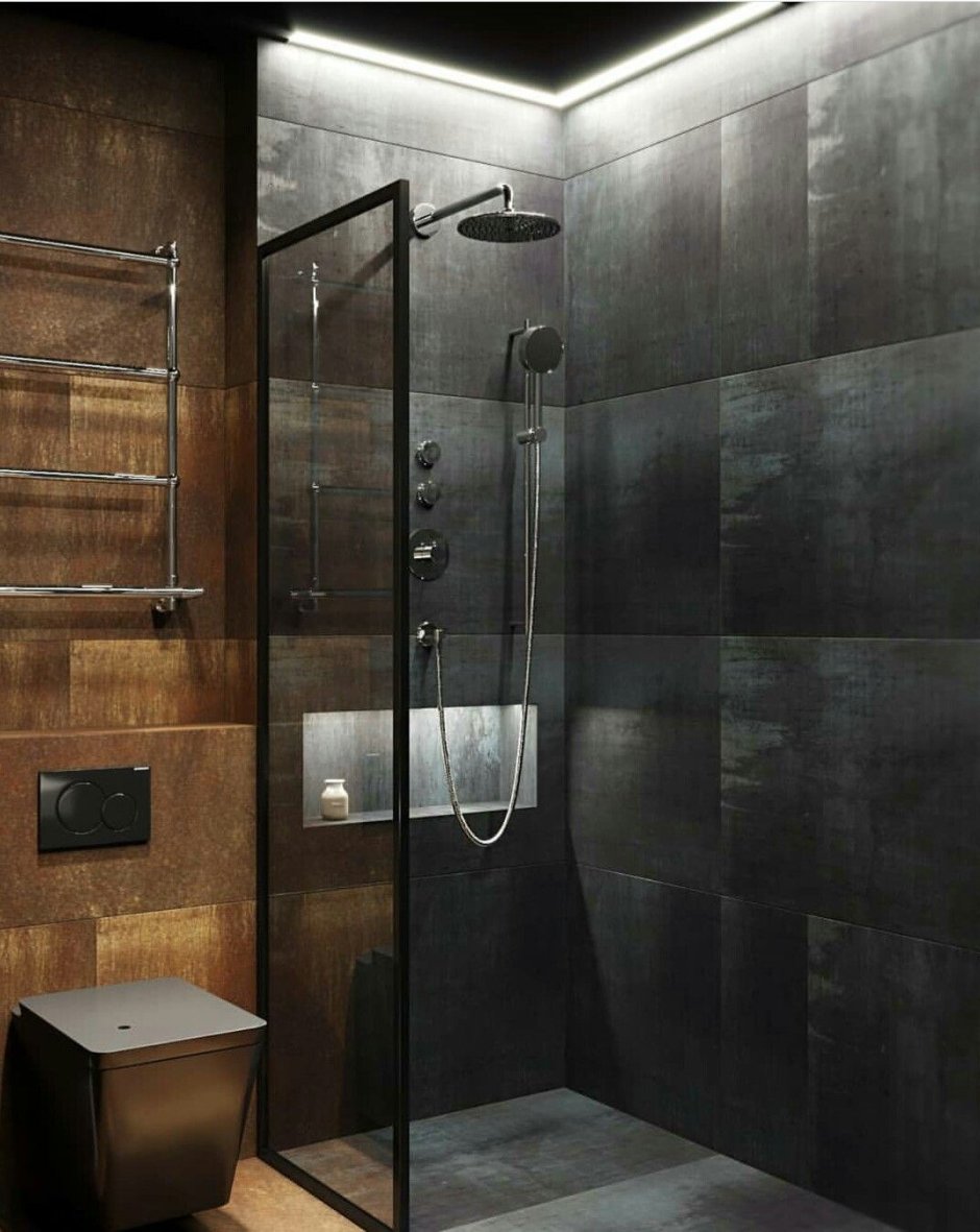 Душевые перегородки лофт