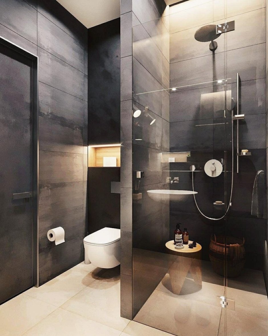 Душевая лофт 6м2