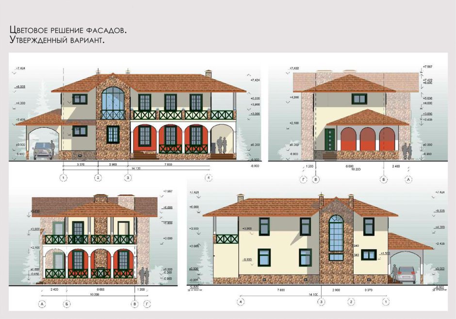 Паспорт отделки фасадов