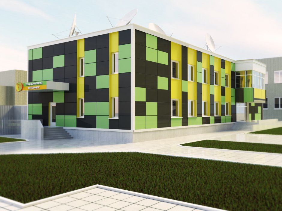 Ведомость цветового решения фасада