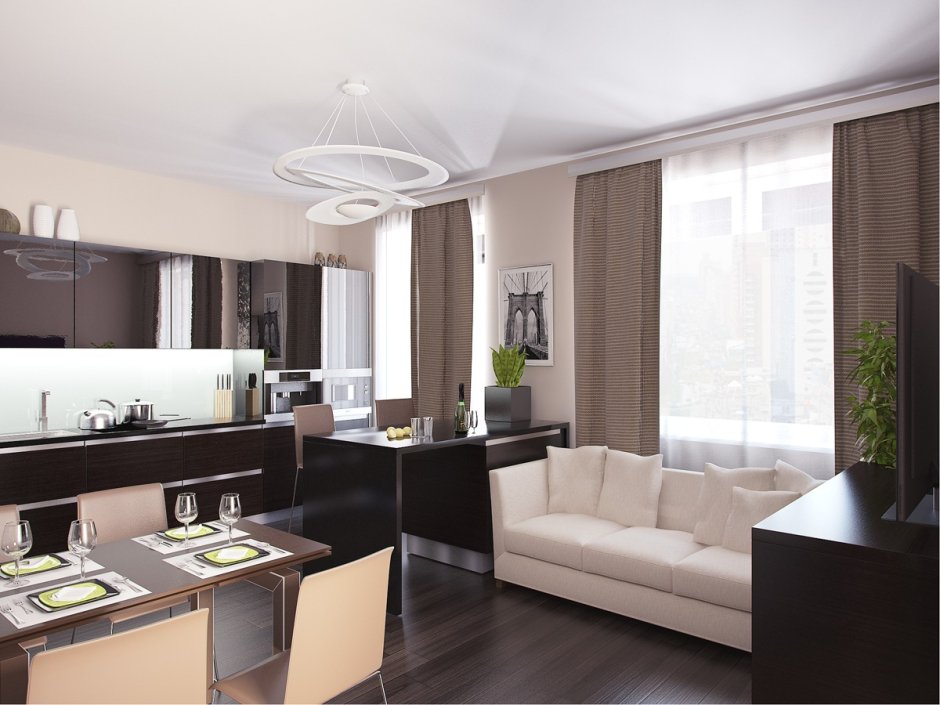 Интерьер квартиры евротрешка