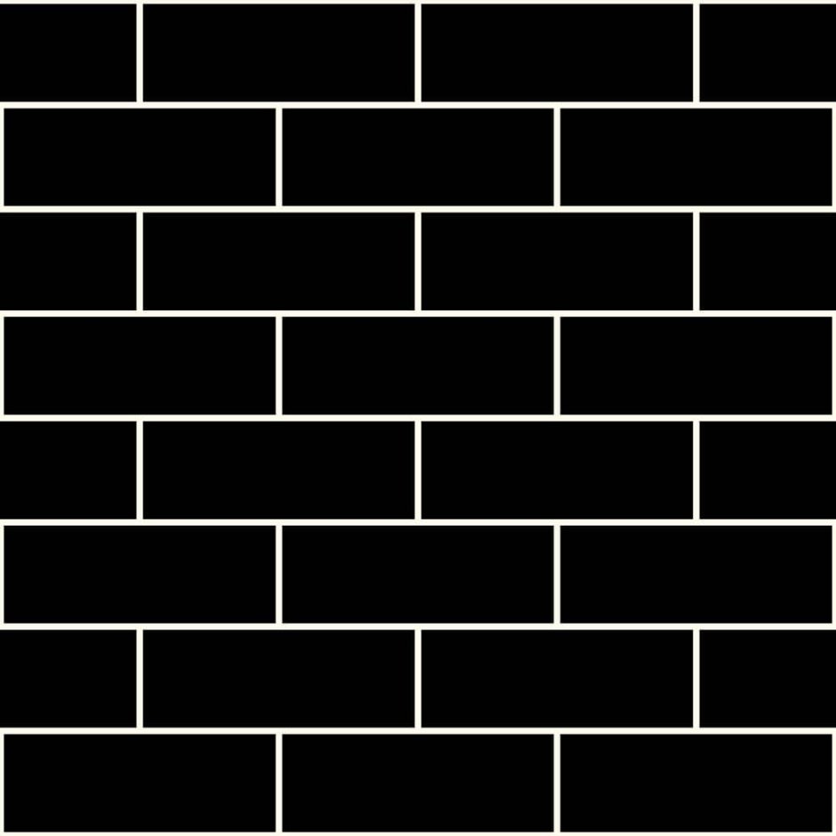 Обои черный кирпич