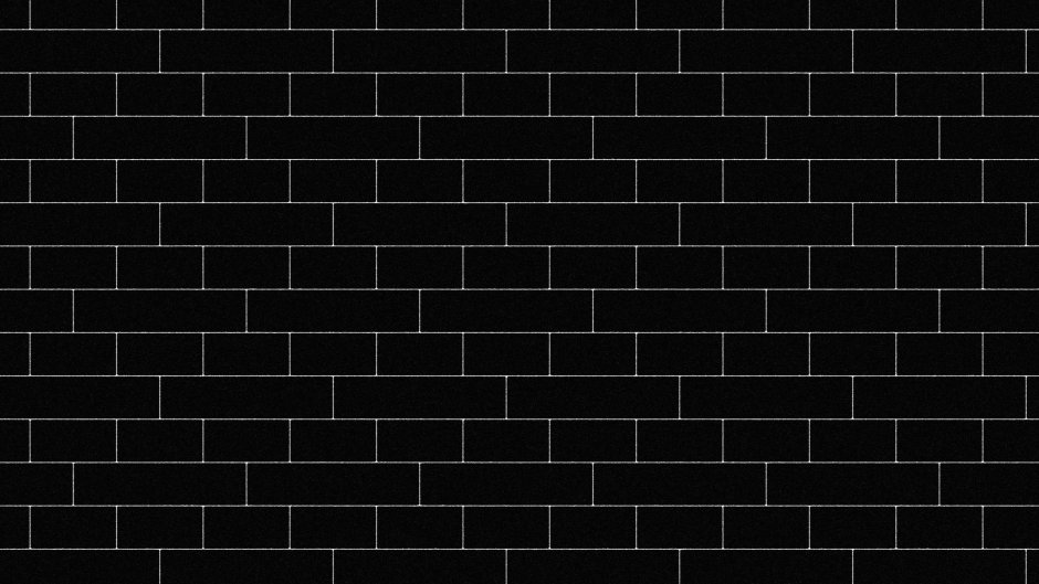 Черный кирпич стена
