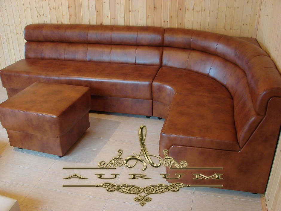 Угловой диван в баню