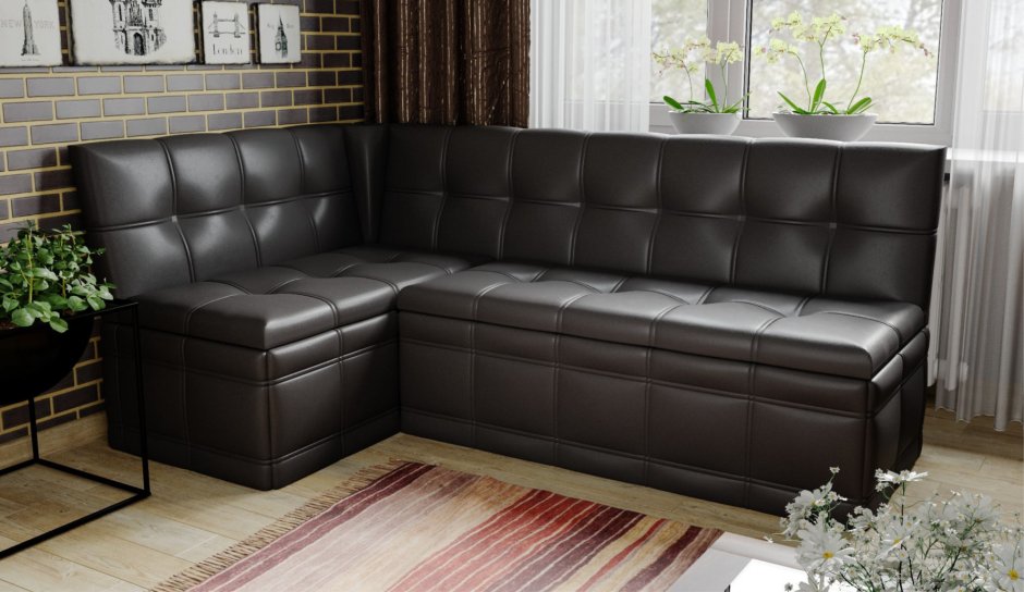 Скамья угловая Квадро Тип 1