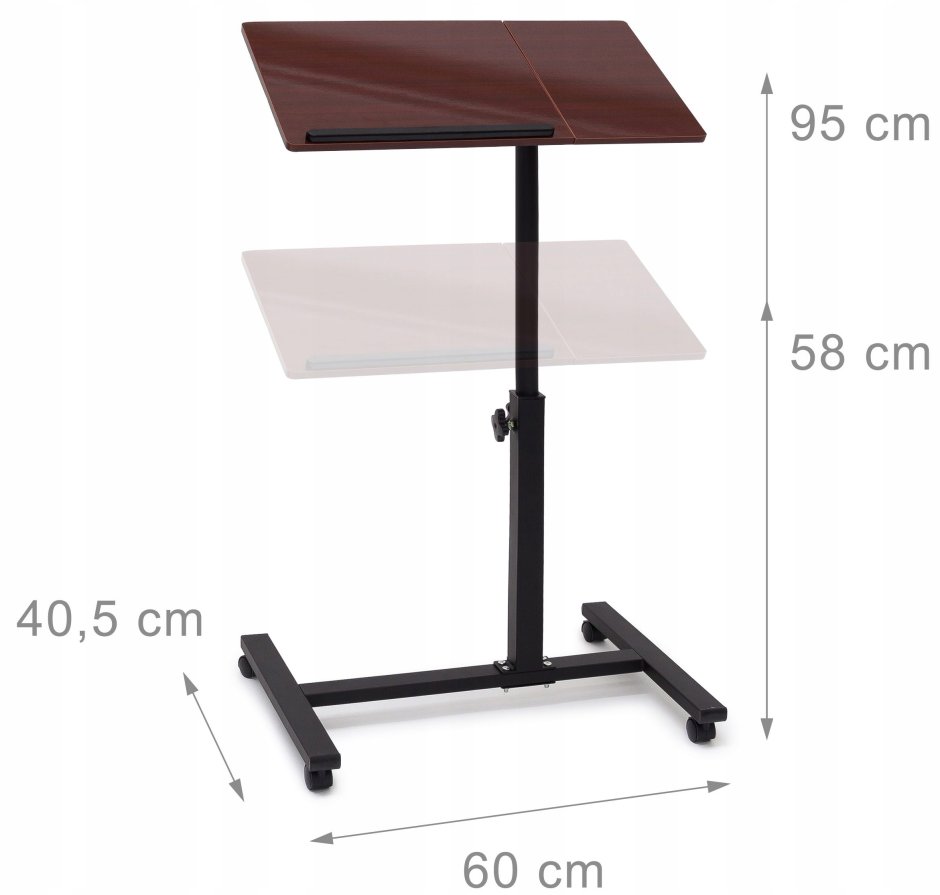 Прикроватный столик med-mos мм-777h