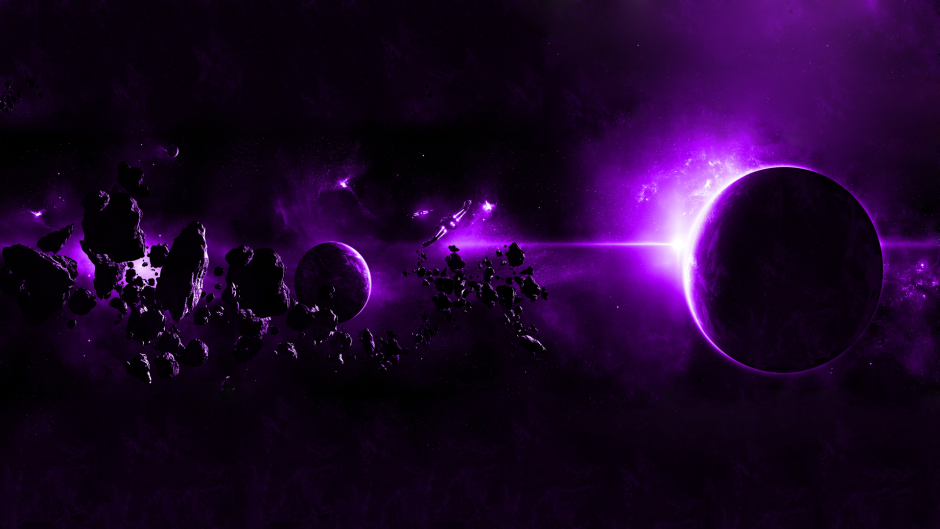 Фиолетово черный