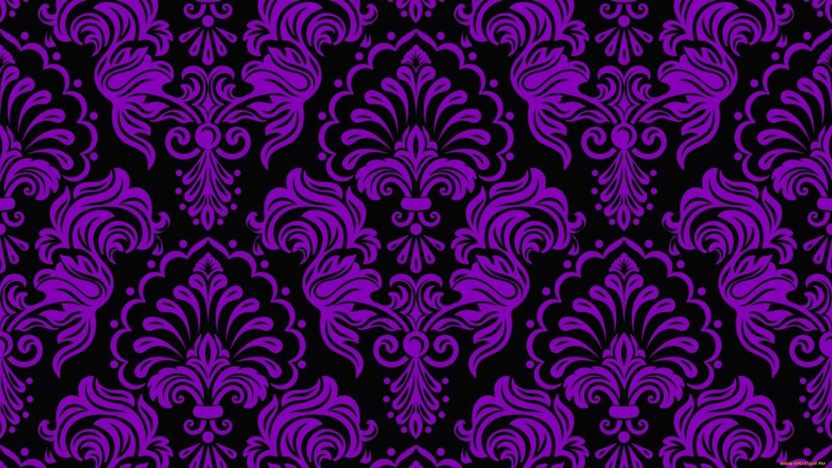 Сиреневые узоры