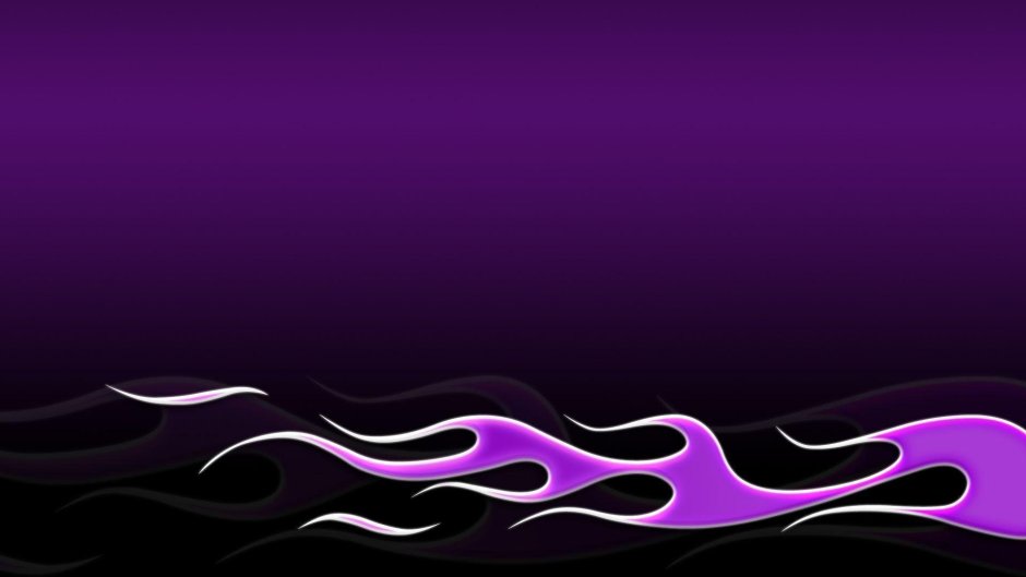 Фиолетовые узоры на черном фоне