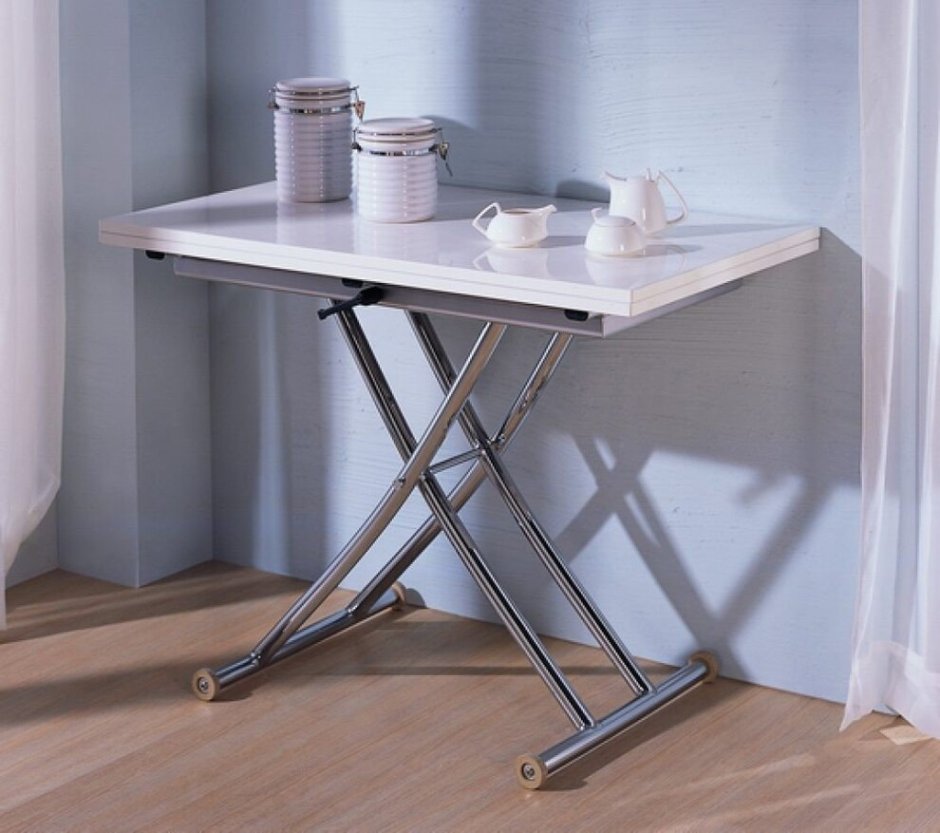 Обеденный стол с регулируемой высотой