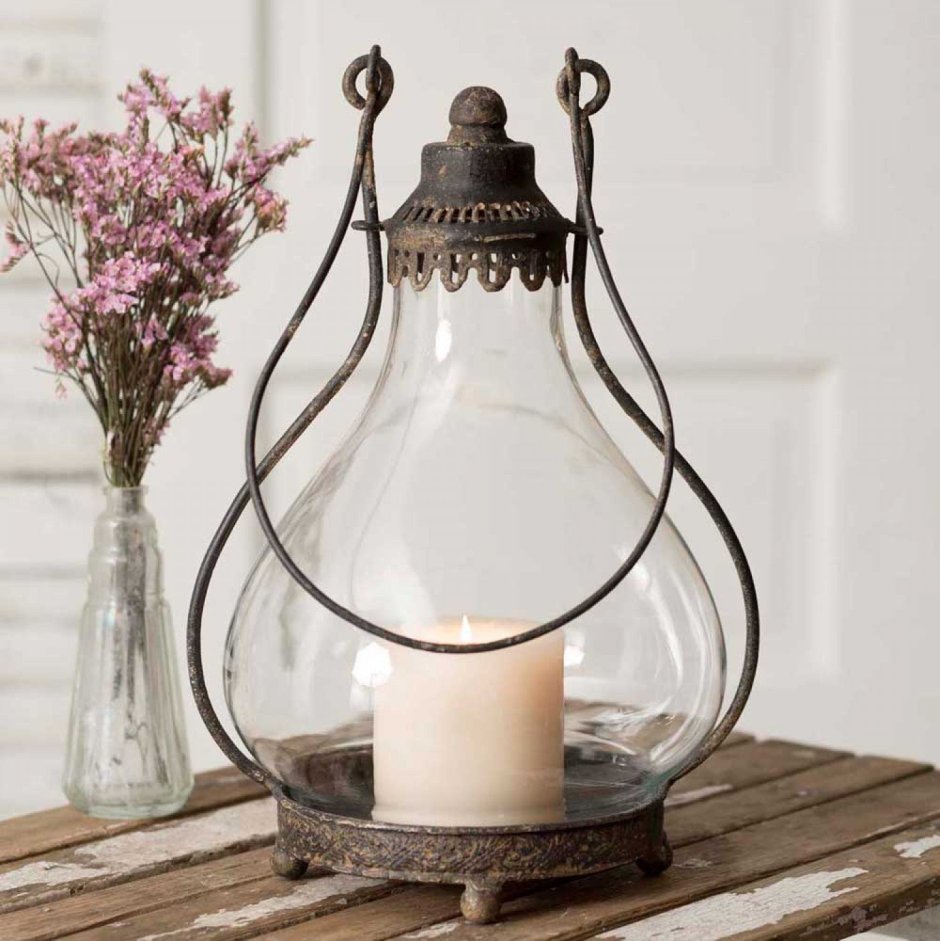 Светильник на батарейках настольный керосиновая лампа